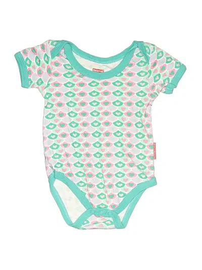 Pre-owned Fisher Price Babies' Short Sleeve Onesie In Green