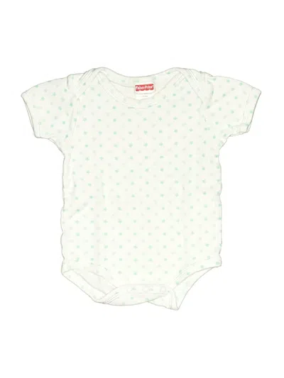 Pre-owned Fisher Price Babies' Short Sleeve Onesie In Green