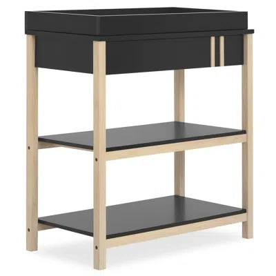 Fisher Price Soho Changing Table In Matte Black Vintage, Jpma & Greenguard Gold Certified, Built With New Zealand