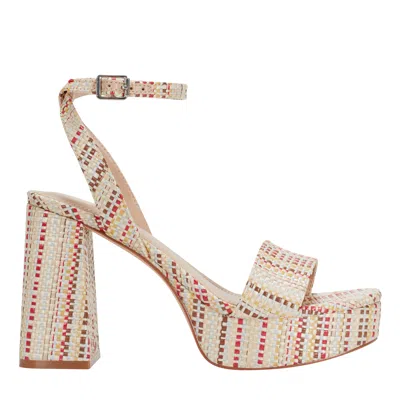 Fisher Women's Sadel Platform Sandal In Multi
