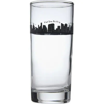 Fishs Eddy 212 Skyline Highball Glass In Multi