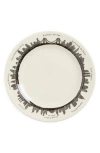 Fishs Eddy 212 Skyline Pattern Dinner Plate In Neutral