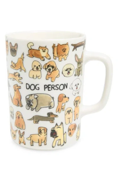 Fishs Eddy Ben Lenovitz Dog Person Mug In Animal Print
