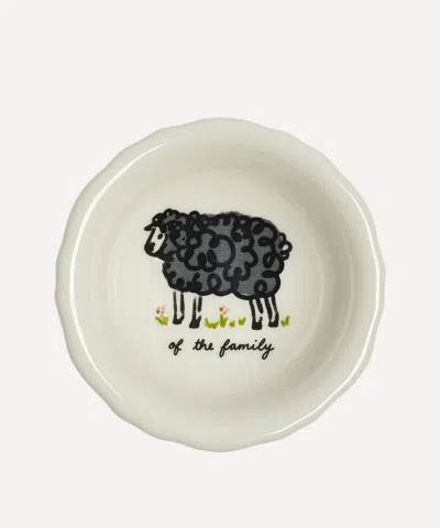 Fishs Eddy Black Sheep Bowl