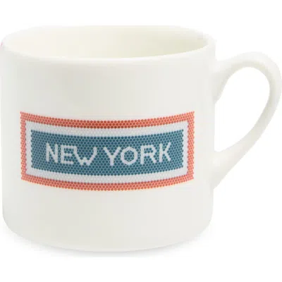 Fishs Eddy Bridge Tunnel Vision Mug In Neutral