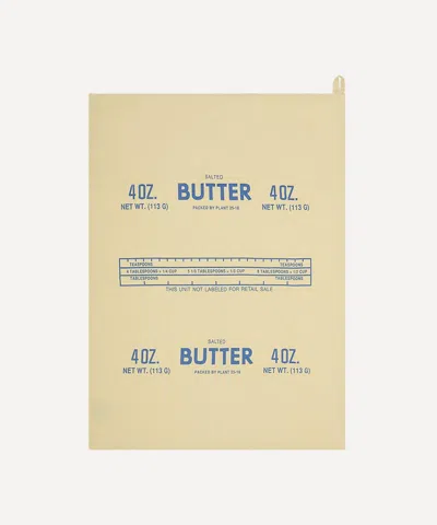 Fishs Eddy Butter Tea Towel