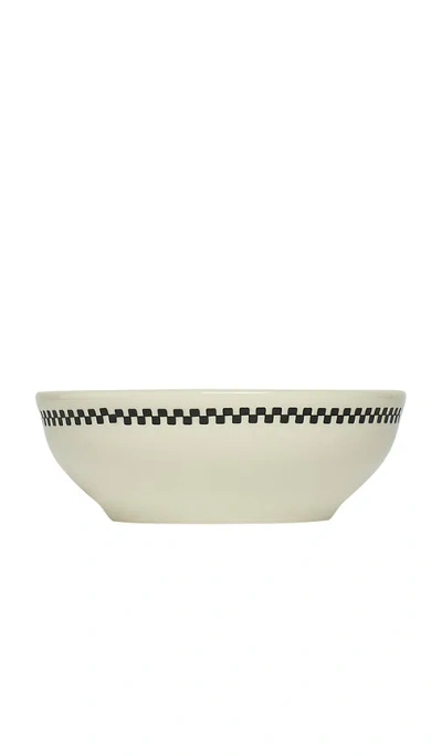Fishs Eddy Checkerboard Bowl In N,a