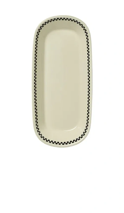 Fishs Eddy Checkerboard Celery Tray In N,a