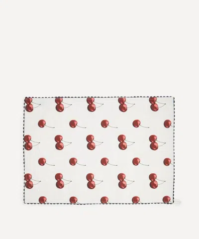Fishs Eddy Cherry Bomb Tea Towel