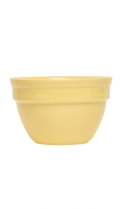 Fishs Eddy Colorware Bowl In Butter Yellow