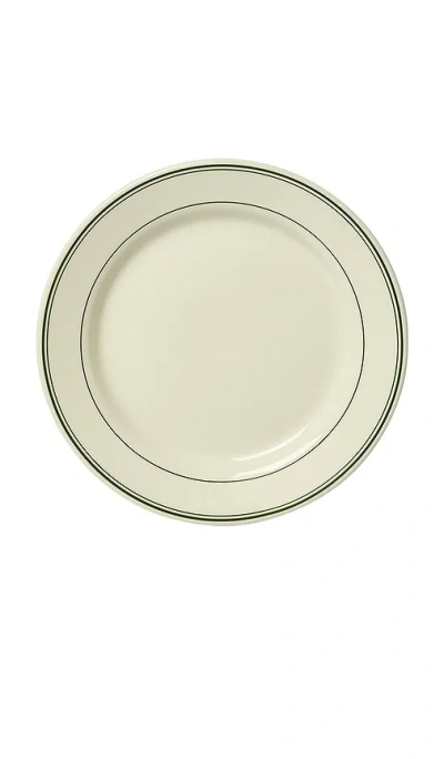 Fishs Eddy Greenband App Plate In N,a