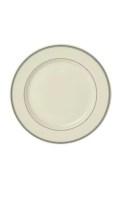Fishs Eddy Greenband Main Plate In N,a