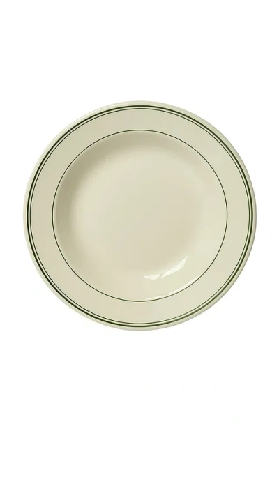 Fishs Eddy Greenband Soup Bowl In N,a