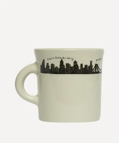 Fishs Eddy Skyline Diner Mug In Neutral