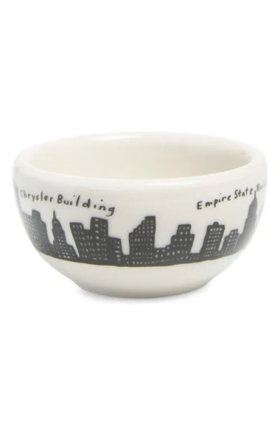 Fishs Eddy Skyline Nut Bowl In Multi