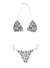 Fisico Cristina Ferrari All-over Strass White Bikini