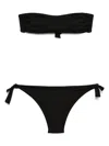 Fisico Cristina Ferrari Bandeau-bikini In Schwarz