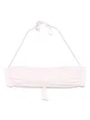 Fisico Cristina Ferrari Bandeau-style Bikini Top In Pink