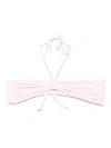 Fisico Cristina Ferrari Bandeau-style Bikini Top In Pink