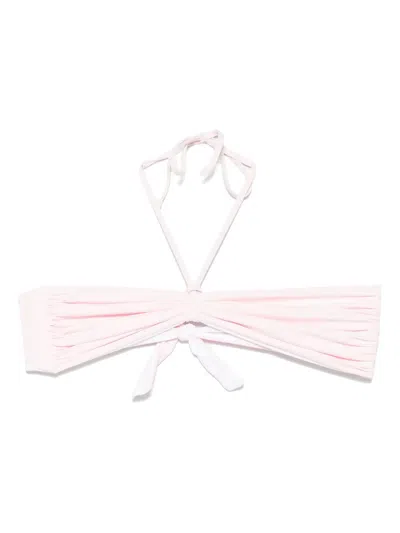 Fisico Bandeau-style Bikini Top In Pink