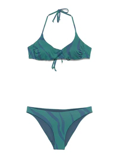 FISICO CRISTINA FERRARI BIKINI - VERDE