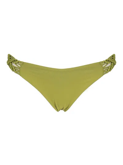Fisico Cristina Ferrari Braided Briefs In Green