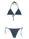 Fisico Cristina Ferrari Reversible Bikini Set In 蓝色