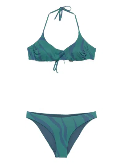 FISICO CRISTINA FERRARI ANIMALIER-PRINT BIKINI