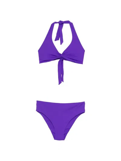 Fisico Cristina Ferrari Bikini In Purple