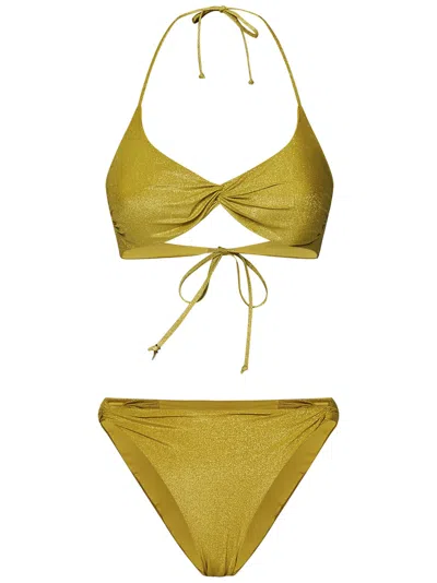 Fisico Cristina Ferrari Bikini In Yellow