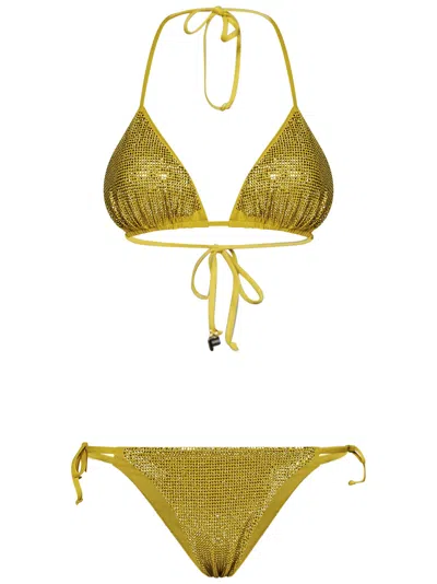 Fisico Cristina Ferrari Bikini In Yellow