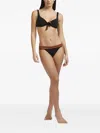 Fisico Cristina Ferrari Bow-detail Bikini In Black