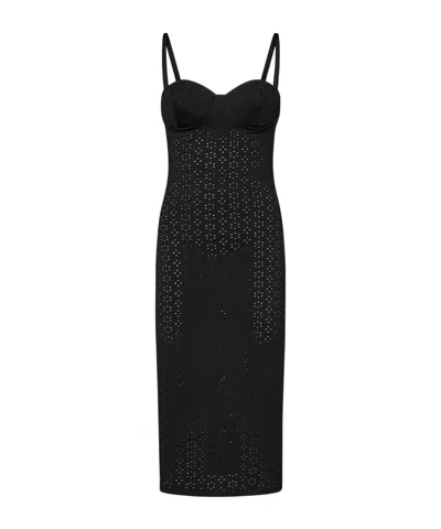 FISICO CRISTINA FERRARI DRESS WITH DETACHABLE WIDE STRAPS