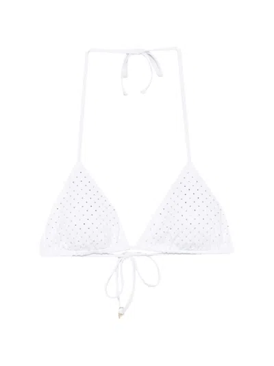 Fisico Cristina Ferrari Fisico Bikini With Studs In White