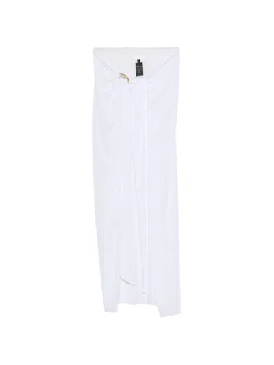 Fisico Cristina Ferrari Fisico Mini Elegant Sea Dress For Women In White