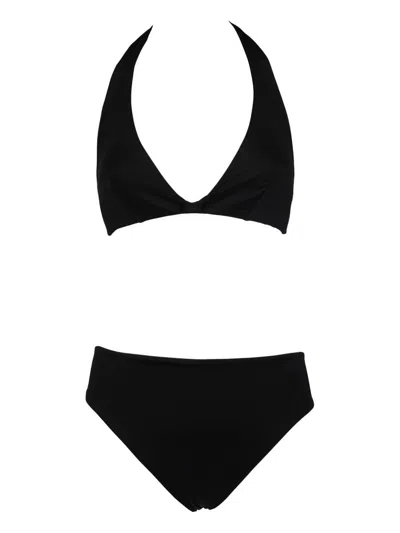 Fisico Cristina Ferrari Fisico Triangle Bikini In Black