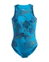 Fisico Cristina Ferrari Fisico Woman Bodysuit Deep Teal Size M Polyamide, Elastane In Brown