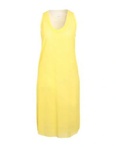 Fisico Cristina Ferrari Fisico Woman Cover-up Yellow Size L Polyamide, Elastane