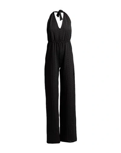 Fisico Cristina Ferrari Fisico Woman Jumpsuit Black Size L Polyamide, Elastane