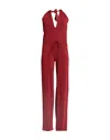 Fisico Cristina Ferrari Fisico Jumpsuits In Red