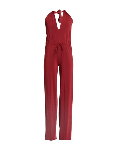 Fisico Cristina Ferrari Fisico Jumpsuits In Red