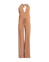 Fisico Cristina Ferrari Fisico Jumpsuits In Beige