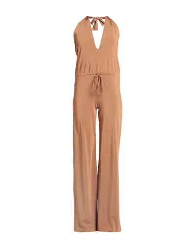 Fisico Cristina Ferrari Fisico Jumpsuits In Beige