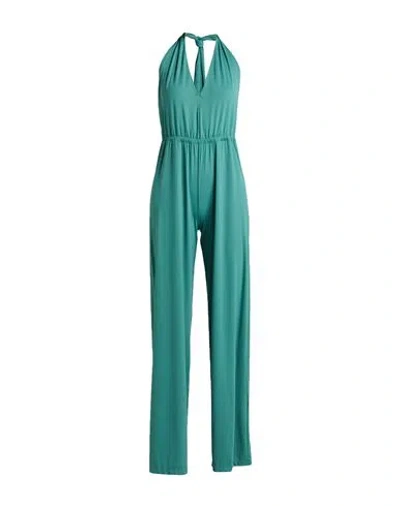 Fisico Cristina Ferrari Fisico Woman Jumpsuit Green Size M Polyamide, Elastane