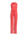 Fisico Cristina Ferrari Fisico Jumpsuits In Tomato Red