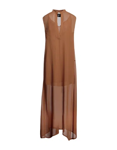 Fisico Cristina Ferrari Fisico Long Dresses In Beige