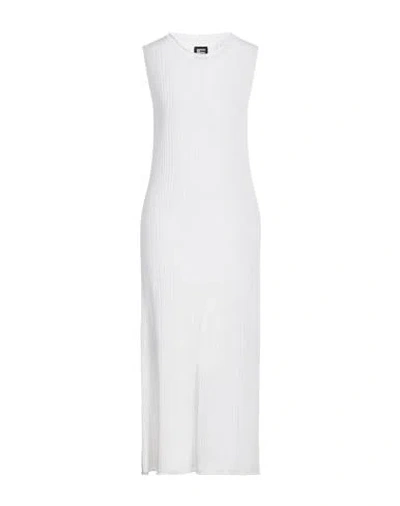 Fisico Cristina Ferrari Fisico Woman Maxi Dress Off White Size L Viscose, Polyester