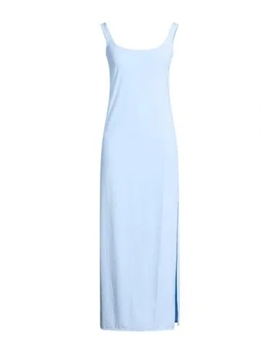 Fisico Cristina Ferrari Fisico Woman Maxi Dress Sky Blue Size L Polyamide, Elastane