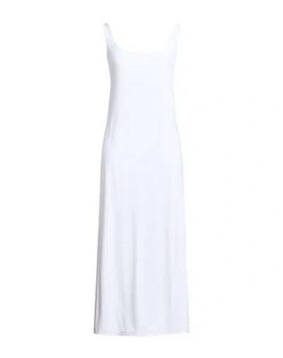 Fisico Cristina Ferrari Fisico Woman Maxi Dress White Size M Polyamide, Elastane