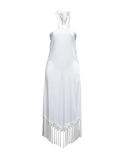 Fisico Cristina Ferrari Fisico Long Dresses In White